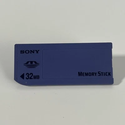Sony 32MB Memory Stick MSA-32A Full Size Card for Sony Cyber-shot Handycam - Image 1 of 4