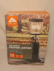 Neu Ozark Trail Outdoor Ausrüstung 2 Mantel Propan Laterne schwarz 810 Lumen - Bild 1 von 2