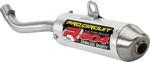Pro Circuit Moto R-304 Slip-On Shorty Silencer Silver For Honda CR 125 R - 93-97 Foto 1 de 1