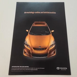 Toyota 2009 Matrix Ad - Picture 1 of 1
