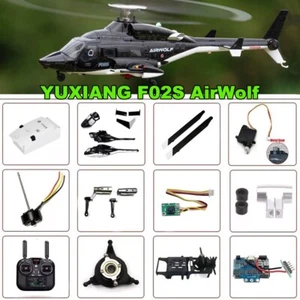 Yuxiang F02S Airwolf RC Hubschrauber Propellerblatt Regler Motor Servo Akku GPS - Bild 1 von 47