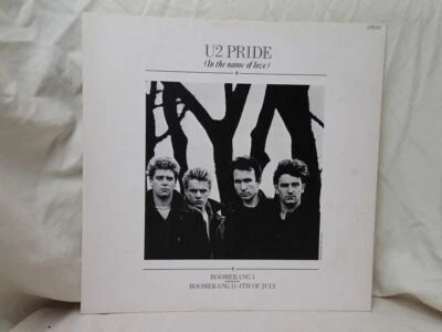 U2:  Pride  1984  UK EX  12" Foto 1 de 4