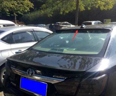 Alerón de ventana de techo negro para Toyota Camry 2012-2016 sedán de 4 puertas  Foto 1 de 3