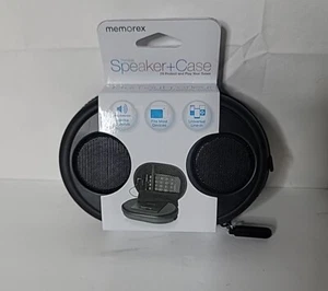 NUOVO~Memorex ML310BK altoparlante portatile e custodia per iPhone, iPod - Foto 1 di 6