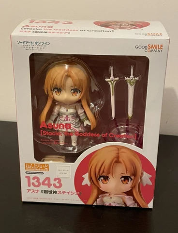 AS NEW! Nendoroid Sword Art Online Asuna Stacia Goddess of Creation #1343 Cover
