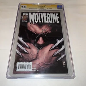 Wolverine #v3 #55 CGC SS 9.8 Marvel Death Of Sabretooth Signed By Joe Quesada - Picture 1 of 12