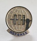 IWF International Weightlifting Federation officials REFEREE badge pin silver