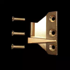Placa de golpeo de doble puerta Hager US10 NUEVO DE LOTE ANTIGUO 4921 - Imagen 1 de 2