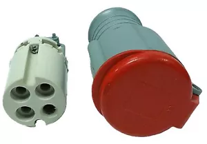 CEWE CSG 332-6 380-415 V AC 32 A 3 Phase 3 Pole 4 Wire Receptacle - Picture 1 of 5