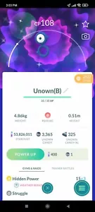 Pokemon Shiny Unown B - TRA'DE 20k polvere registrata Shiny GO - Leggi descrizione - Foto 1 di 1