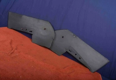 Juego de paneles de puerta interiores de cuero sintético negro derecha e izquierda Porsche 911 1969-1973  Foto 1 de 4