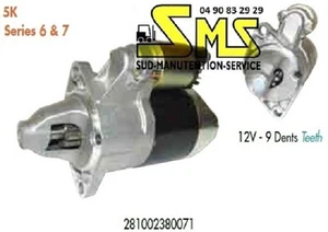 DEMARREUR D2047 12V TOYOTA série 6 7 MOTEUR 5K CHARIOT ELEVATEUR - Picture 1 of 1