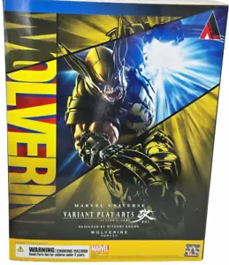 Wolverine Marvel Universe VARIANT Play Arts Action Figure Kai Hitoshi Kondo NEW - Picture 1 of 14