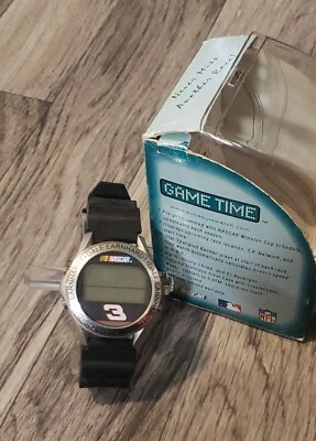 Nuevo En Caja Dañada Reloj Game Time Dale Earnhardt Horario SUPER RARO Foto 1 de 4