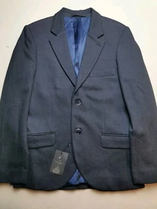 HACKETT LONDON Boys Age 13-14 Cotton Linen Jersey Blazer (BNWT) Single Breasted - Picture 1 of 20