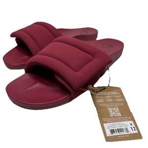 Olukai Sunbeam Slide Comfort Sandal Loganberry Red Womens Sz 12 - Picture 1 of 5