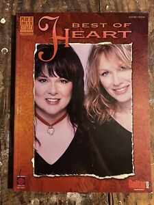 Best of Heart for Guitar Tab Play It Like It Is Sheet Music 13 Rock Songs Book