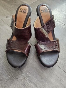 Sofft Bohemian Heels Braun Leder Größe 6 - Bild 1 von 6