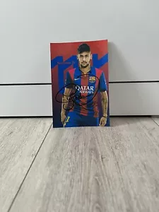 Neymar JR x FC Barcelona - Repro Autogramm 10.5x14.8 Nr.2 - Bild 1 von 1