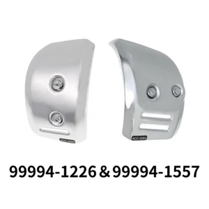 KAWASAKI Genuine 2019-2023 W800 LEFT & RIGHT CHROME THROTTLE BODY COVERS NEW - Picture 1 of 23