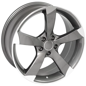 Gunmetal & Machined Wheel 19x8.5 S4 Style for 2008-2018 Audi TT - Picture 1 of 6