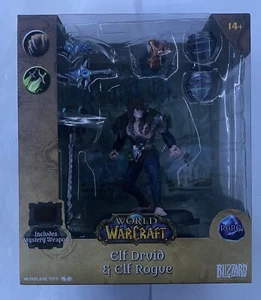 McFarlane Toys World of Warcraft 6" - Night Elf: Druid/Rogue Action Figure New - Picture 1 of 4