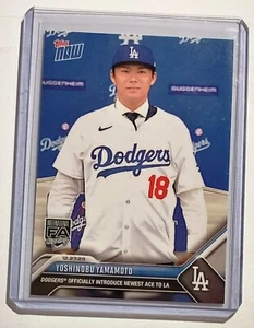 Yoshinobu Yamamoto 2023 Topps Now #OS-25 Los Angeles Dodgers - Bild 1 von 4