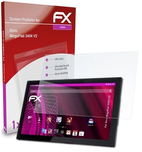 atFoliX Glass Protector for Xoro MegaPad 2404 V2 9H Hybrid-Glass - Bild 1 von 8