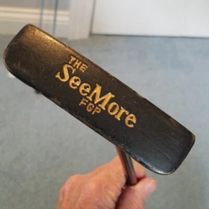 The SeeMore FGP Center-Shafted Putter 35 Inches Steel RH with TIGER SHARK GRIP - Picture 1 of 6