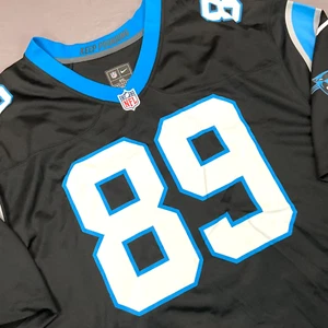 New Nike Steve Smith Sr Carolina Panthers NFL Game Jersey Men's Sz 4XL $130 - Picture 1 of 12