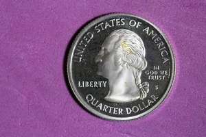 ESTATE FIND 2005 - S PROOF KANSAS State Quarter!! #N05094 - Picture 1 of 2