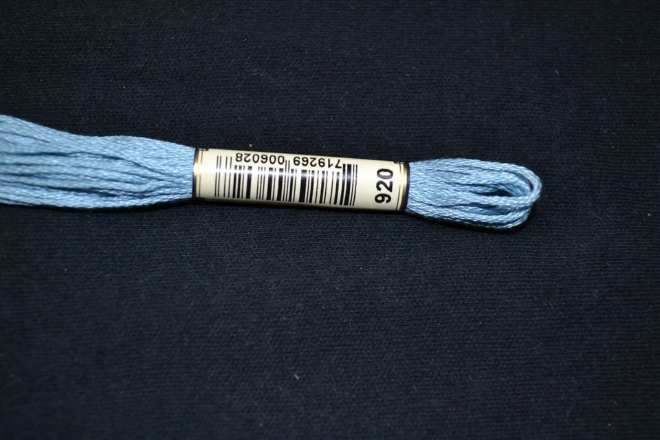 Anchor Cotton Threads for Embroidery Shade 920 Denim Light - Image 1 of 1