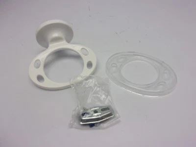 Franklin Brass D1005W Astra Toothbrush & Tumbler Holder White Finish 420B - Image 1 of 2