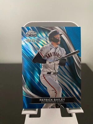 2024 Topps Chrome Black Patrick Bailey 25/75 Blue Refractor #59 - Image 1 of 2