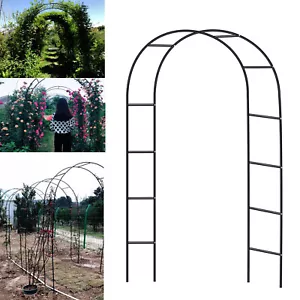 Arco di rose metallo massiccio largo traliccio traliccio traliccio arco da giardino pergolato - Foto 1 di 8