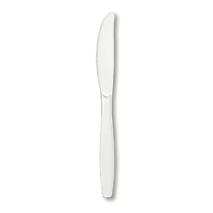 Creative Converting Touch of Color Premium 24 pc Plastic Knives white - Picture 1 of 1