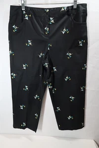Attyre Capri Womens Petite Size 12 Pull On Pants Stretch Straight (READ) 34X23 - Picture 1 of 10
