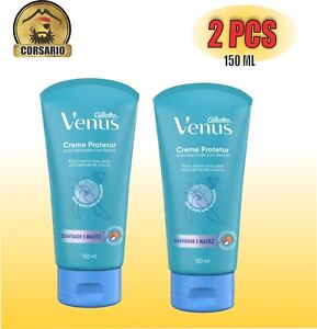 gillette Shaving Cream for Women Venus with Almond Oil x 150 ml-2 PCS