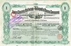 EGYPTE CAIRE ELECTRIC RAILWAYS COMPANY certificat de stock 1906