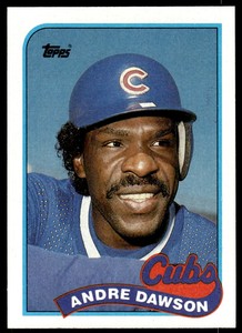 1989 Topps Andre Dawson Chicago Cubs #10