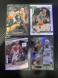 SAN ANTONIO SPURS CARD LOT, JEREMY SOCHAN ROOKIE - Picture 1 of 2