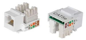 AV Link 710.640 Network Cable Wall Modular Socket RJ45 Keystone Jack Clip in New - Picture 1 of 1
