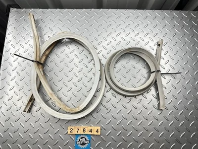 Vespa VBC Super 150 1966 Pair of Grey Side Cover Panel Rubber Seals (look OEM) - Image 1 of 2