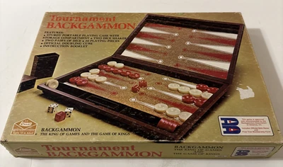 Vintage Tournament Backgammon by ES Lowe - 1977 Edition - Complete! - Image 1 of 4