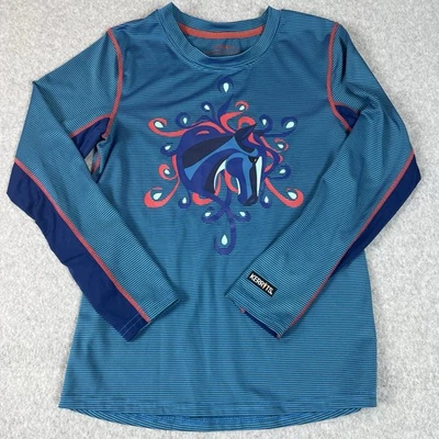 Kerrits Horse Riding Shirt Girls Size M Equestrian Pullover Graphic Long Sleeve - Image 1 of 4