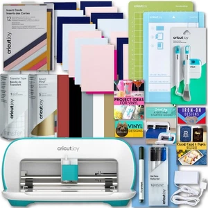 Cricut Joy Machine Bundle with Cards, Smart Vinyl Sampler Roll, Tool Set - Picture 1 of 7