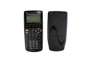 Texas Instruments TI-86 Calcolatrice Grafica Con Cover Nera Testata Funzionante - Foto 1 di 4