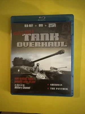 WORLD WAR II  TANK OVERHAUL (BLU-RAY + DVD 2012) LIKE NEW 🟢BUY 2 GET 1 FREE !!! Foto 1 de 4