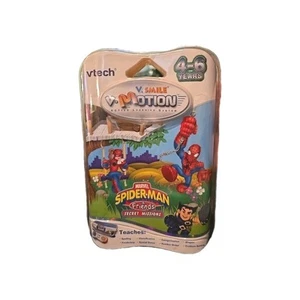 Vtech VSmile Spiderman & Friends Secret Missions Game Ages 4-6 - Picture 1 of 2