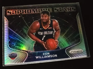 2020-21 Panini Prizm #3 Sophomore Stars Silver Prizm Zion Williamson - Bild 1 von 2